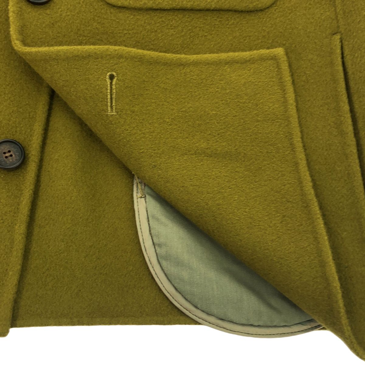 ROLIAT ロリエッテ 22AW H/M SINGLE BRESTED SHORT RANCH COAT