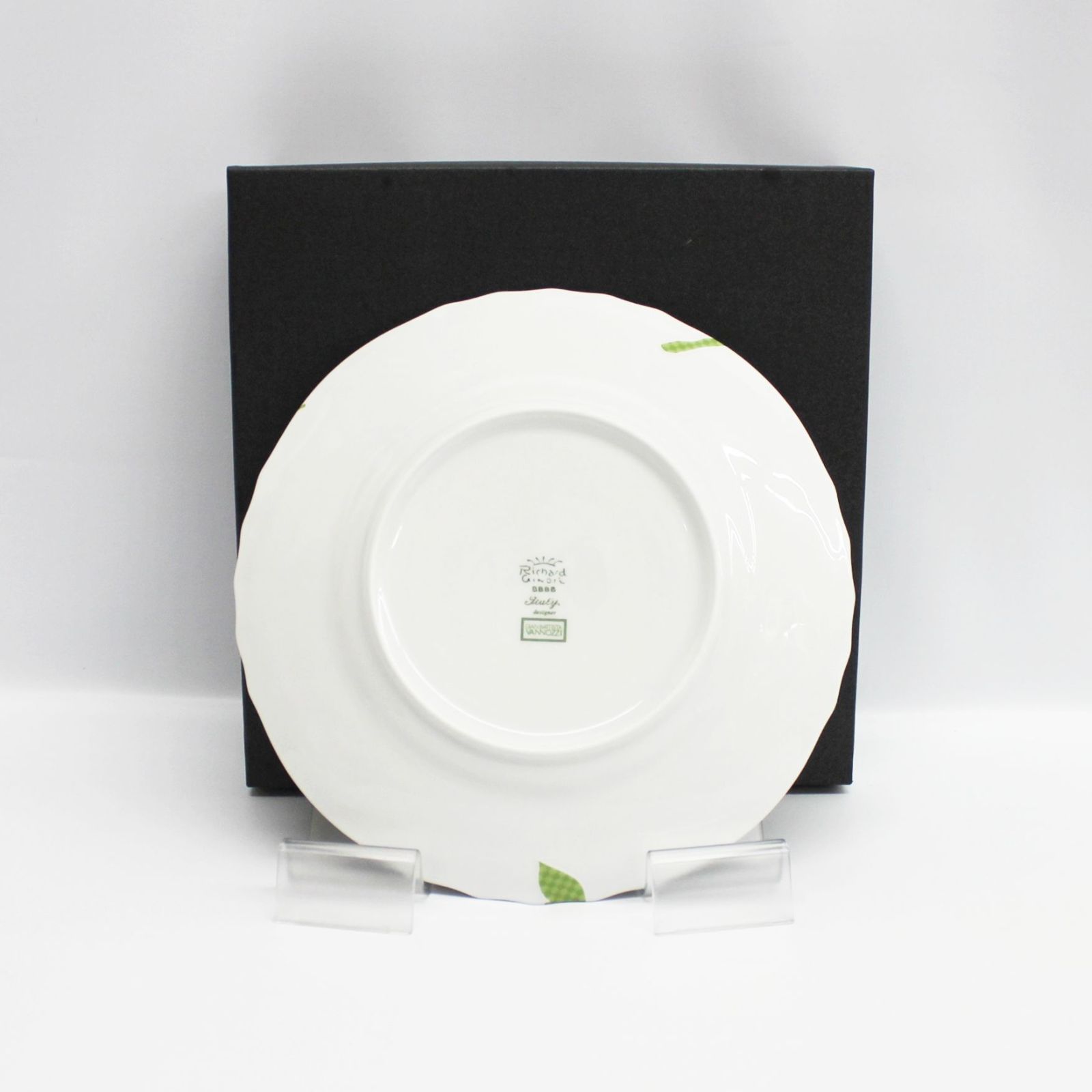 Richard Ginori Fiori Verdi 22cm VEC Plate 2点セット