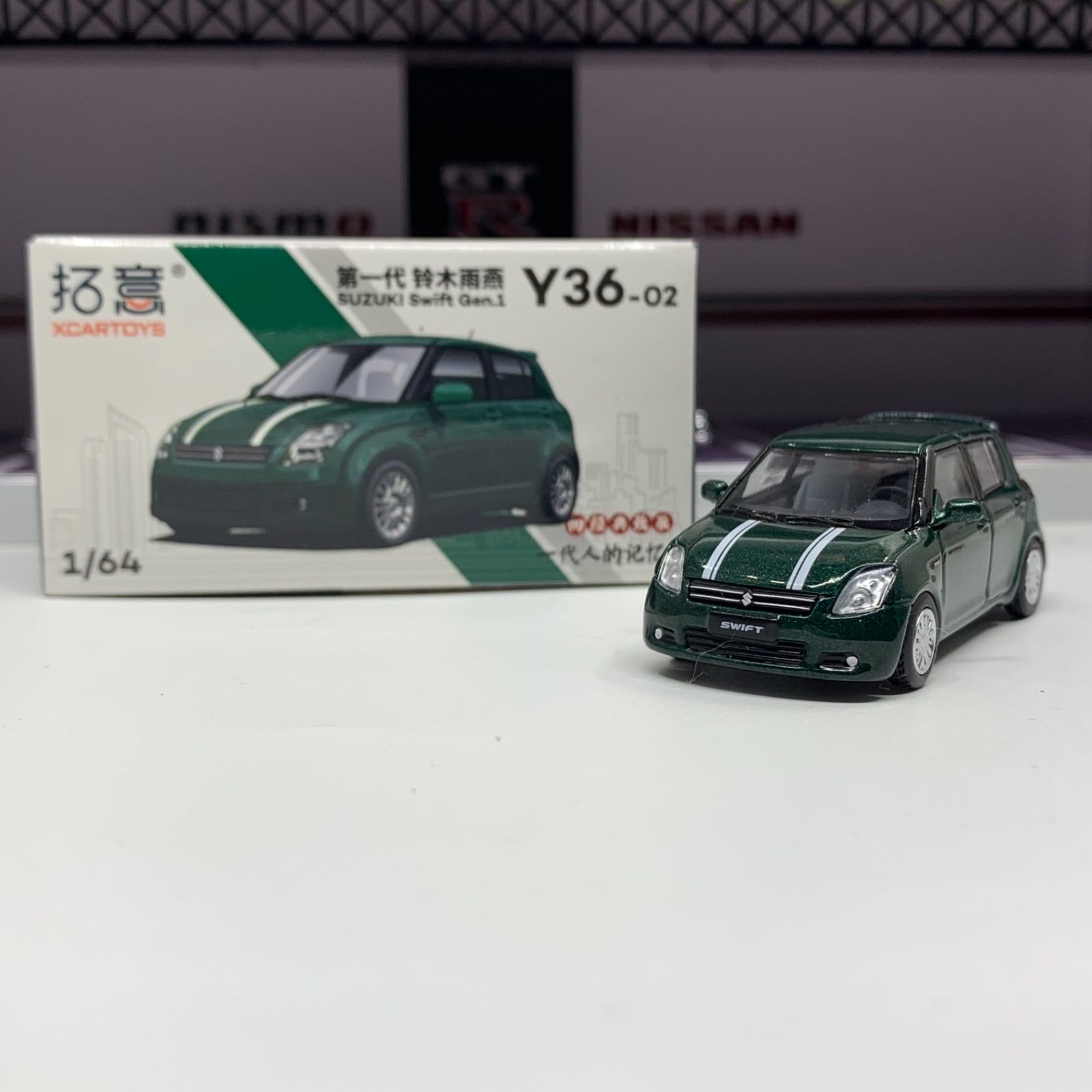拓意 XCARTOYS SUZUKI SWIFT 鈴木 スイフト グリーン - メルカリ