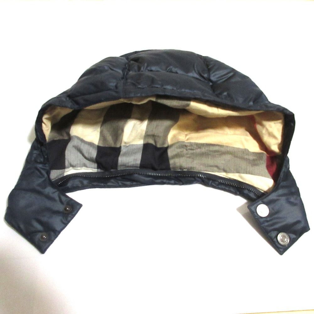 【美品】Burberry キッズナイロンジャンパー　ネイビー　12y 152cm BURBERRY 〇〇 バーバリー キッズ ナイロンジャケット サイズS