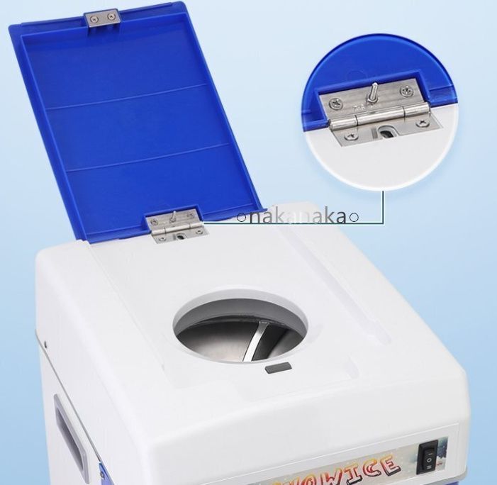 全自動大電力かき氷機商用電動力強いスムージー機ミルクティー鍋店砕氷機 2L