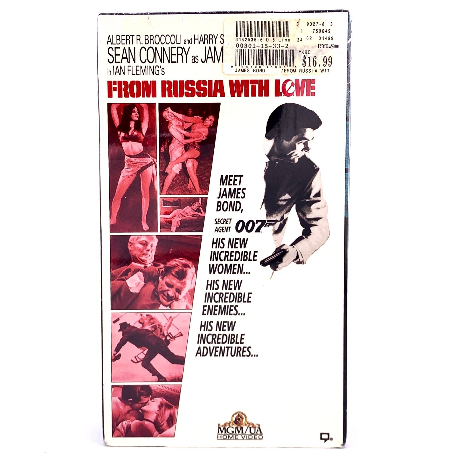 VHS未開封】007/From Russia with Love 危機一発 - メルカリ