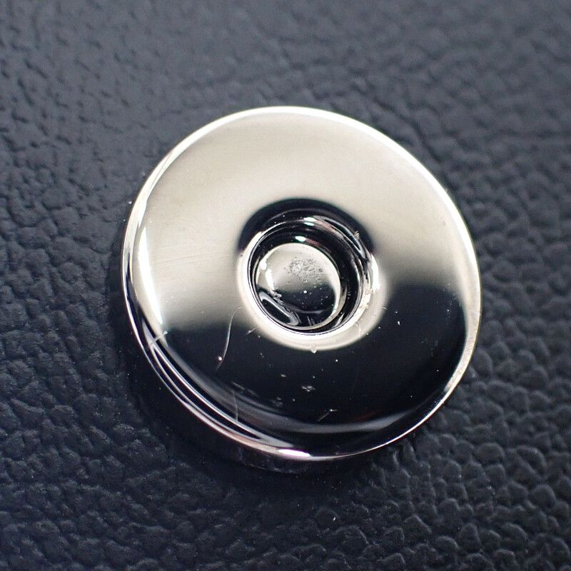 クリスチャンディオール Christian Dior ビジネスカードホルダー _H 00 N カードケース 名刺入れ カーフ ブラック 黒 シルバー金具 メンズ レディース SAランク