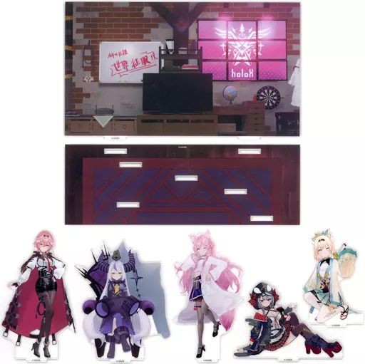 Amazon.co.jp: 秘密結社holoX 3Dお披露目記念 アクリルジオラマ