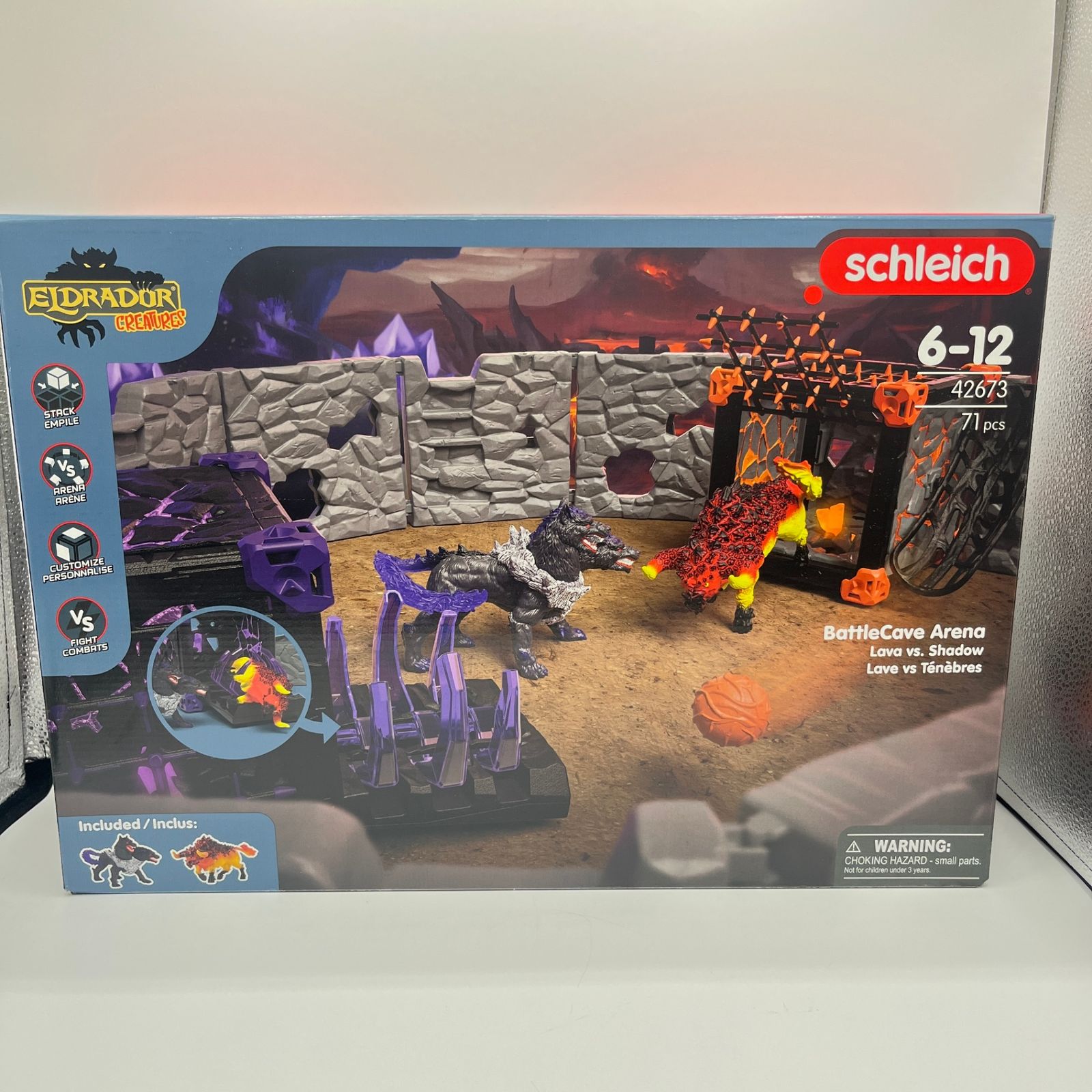 新品・未開封】 シュライヒ エルドラド バトルキューブセット 42673