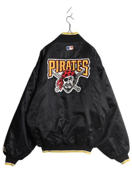 90s MLB オフィシャル スターター パイレーツ ナイロン サテン 