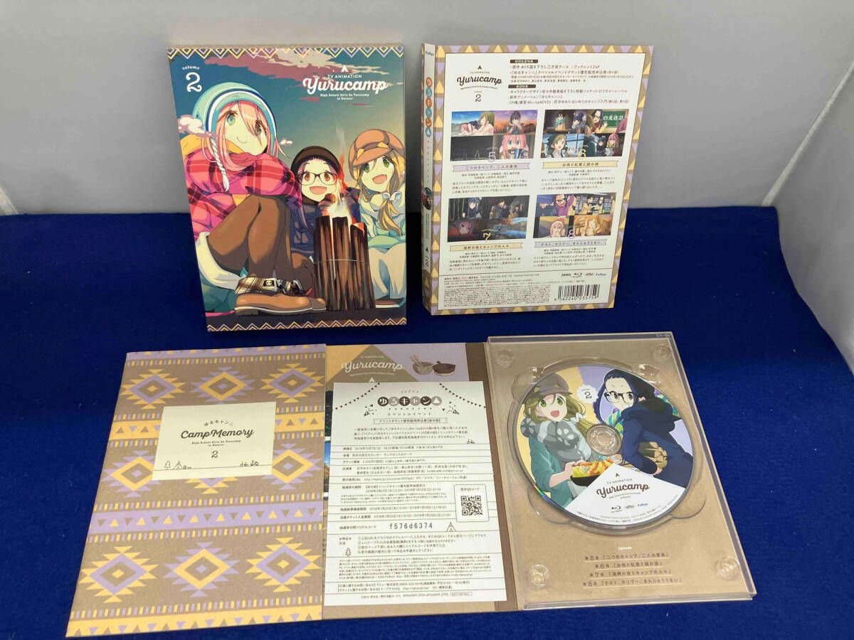 全3巻セット]ゆるキャン△ 第1~3巻(Blu-ray Disc) - メルカリ