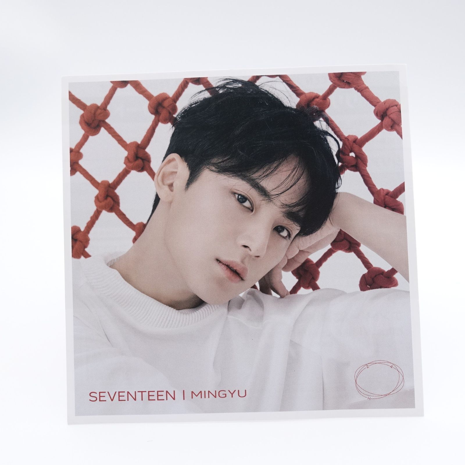 SEVENTEEN IDEAL CUT ネイルシール 24Hエントリーカード ミンギュTHE8 