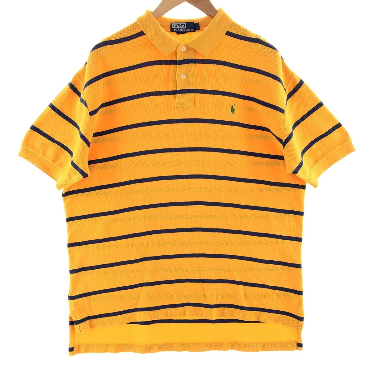 古着 ラルフローレン Ralph Lauren POLO by Ralph Lauren 半袖 ボーダー ポロシャツ メンズL/eaa381302