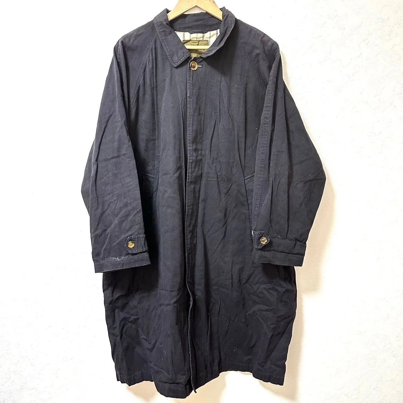 L.L.Bean ロングビルキャップ 80s #K499 ネイビー ヴィンテージ