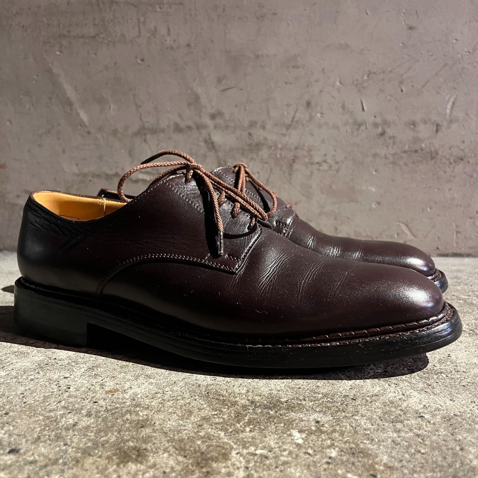 J.M. Weston 609 プレーントゥ 6E J.M. WESTON 609 プレーントゥレザーシューズ 外羽根 ジェイエム