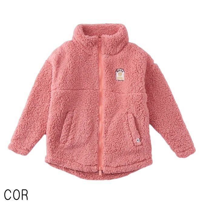 130cm～150cm ロキシー Roxy キッズ MINI BELLIS BOA JACKET ボアジャケット 子ども服