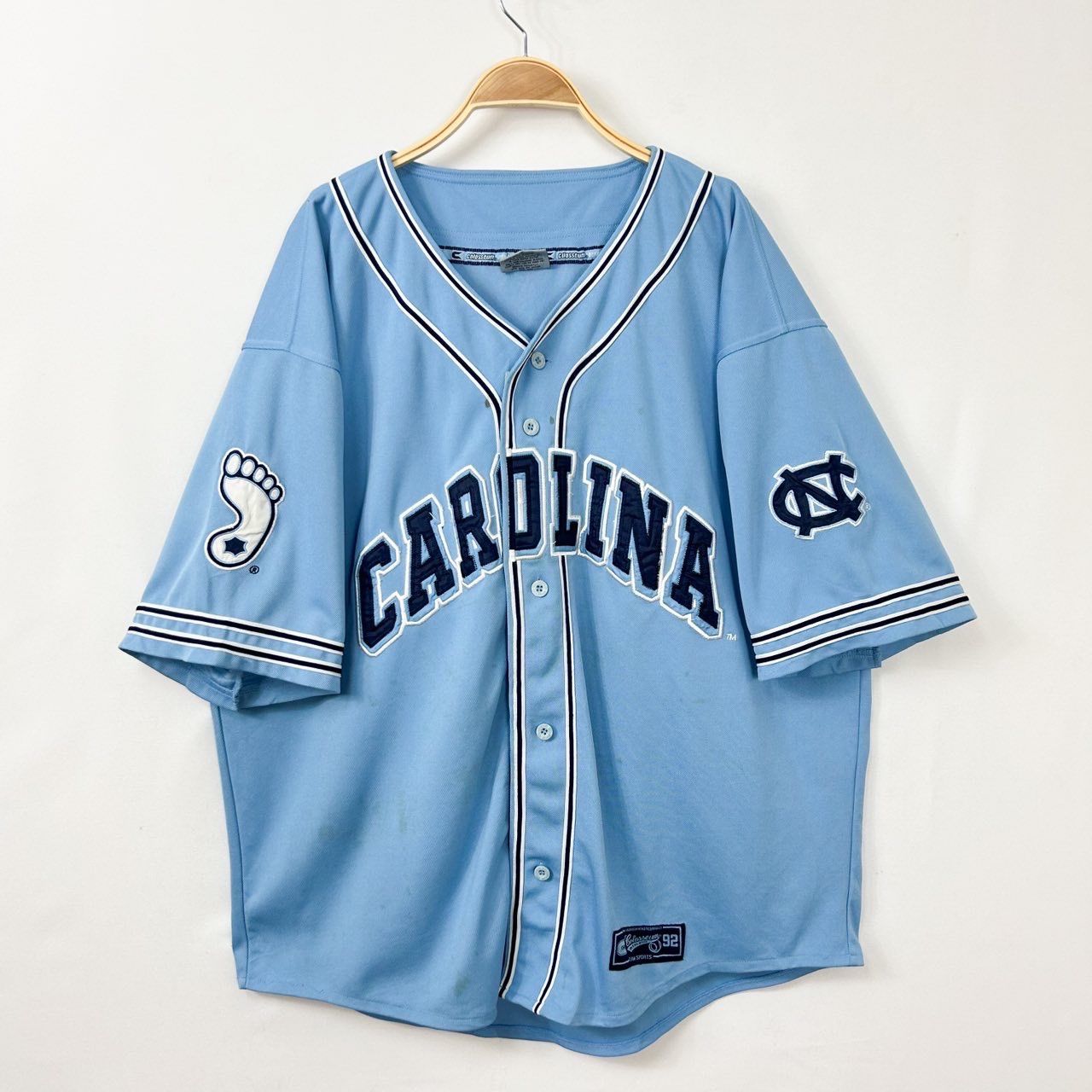美品 コロシアム ノースカロライナ ゲームシャツ XL フォロワー様クーポン配布中！】colosseum North Carolina
