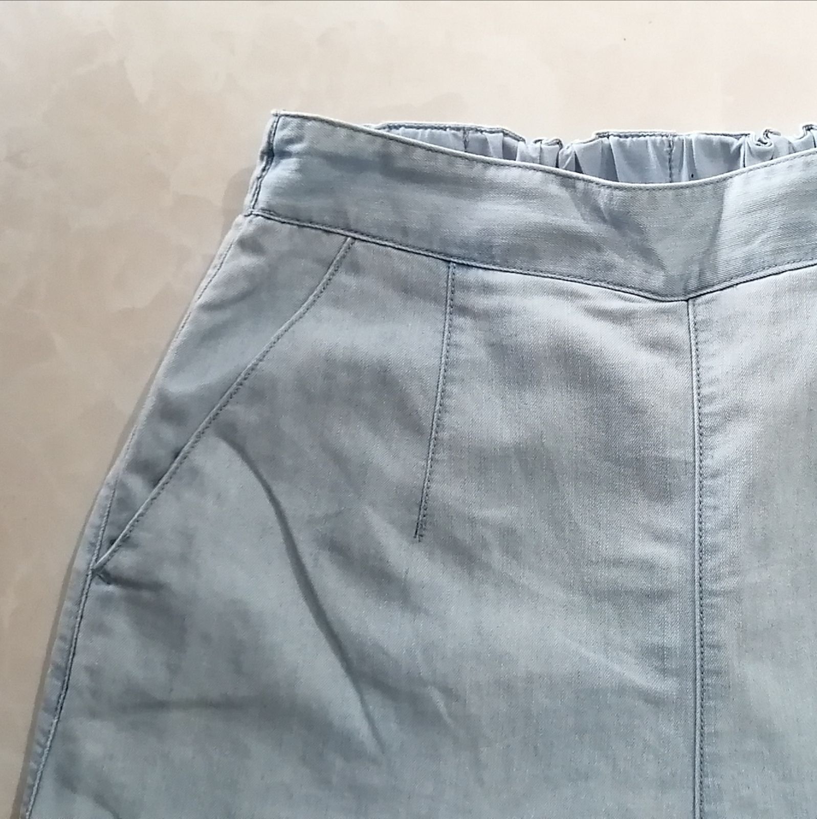 ユーザー出品 GU ジーユー イージーデニム パラッツォパンツ サイズM 221-287145
