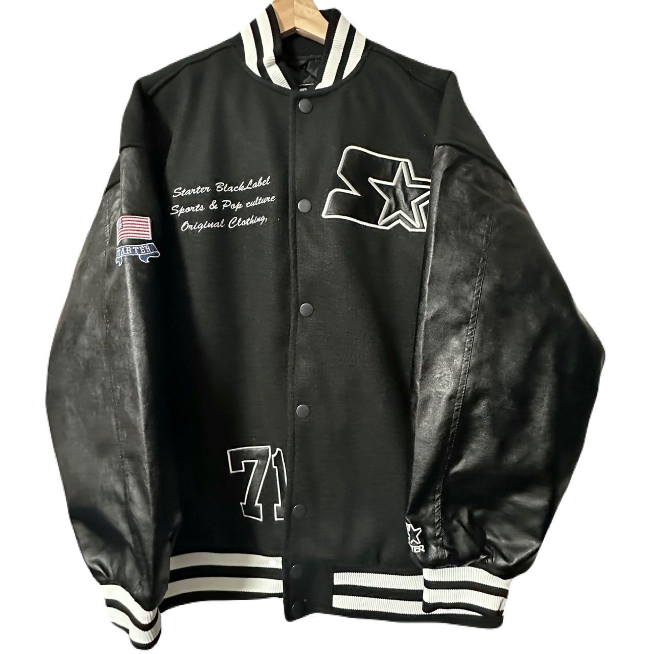 STARTER BLACK LABEL スターターブラックレーベル ブラック ジャケット