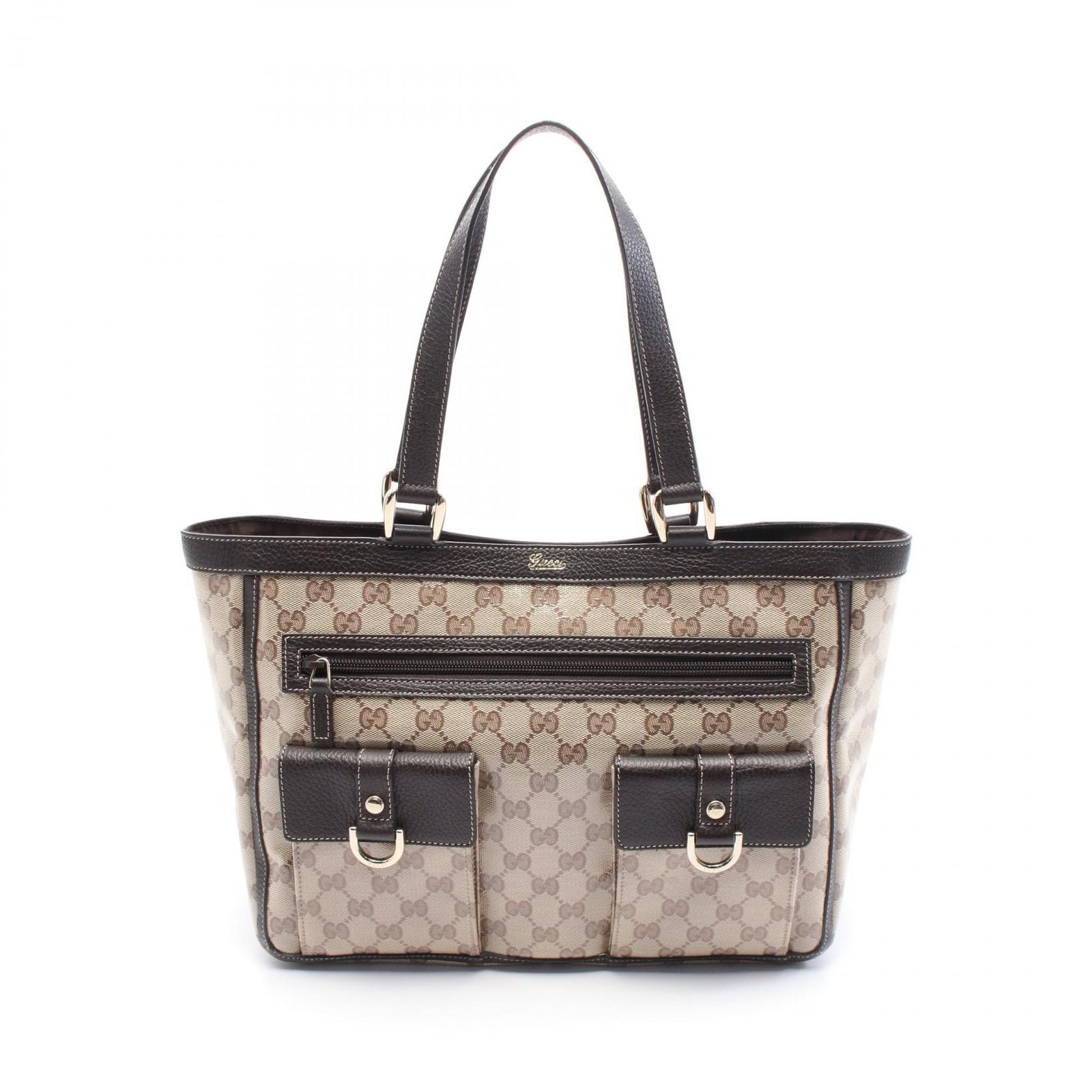 グッチ GUCCI トートバッグ アビー GGクリスタル 268639 ベージュ 