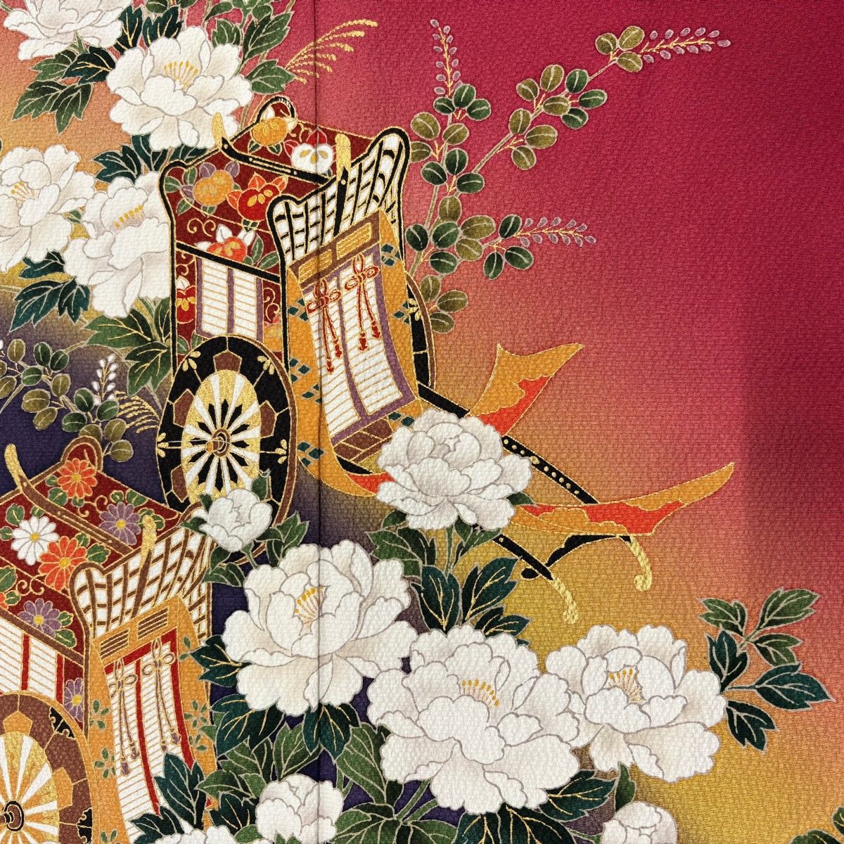 C738正絹　鈴乃屋　振袖　金彩　極美品　着物 楽天市場】【新品】 千總 振袖 着物 未使用 正絹 成人式