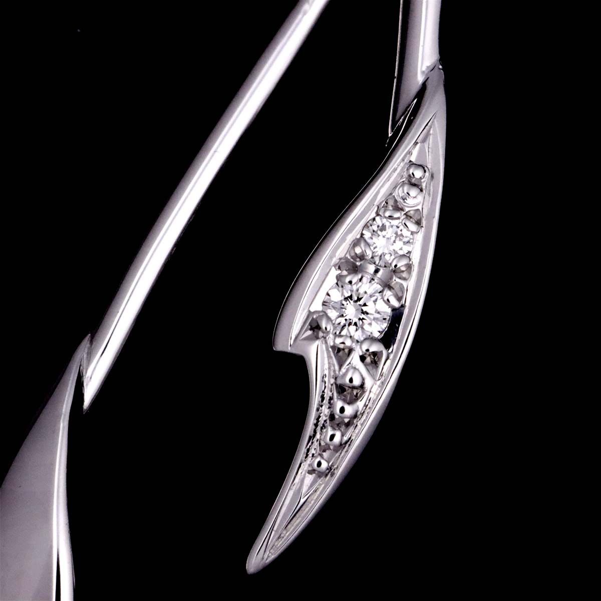 ミキモト MIKIMOTO ガーネット 0.63ct ダイヤ 0.15ct ネックレス 45cm 