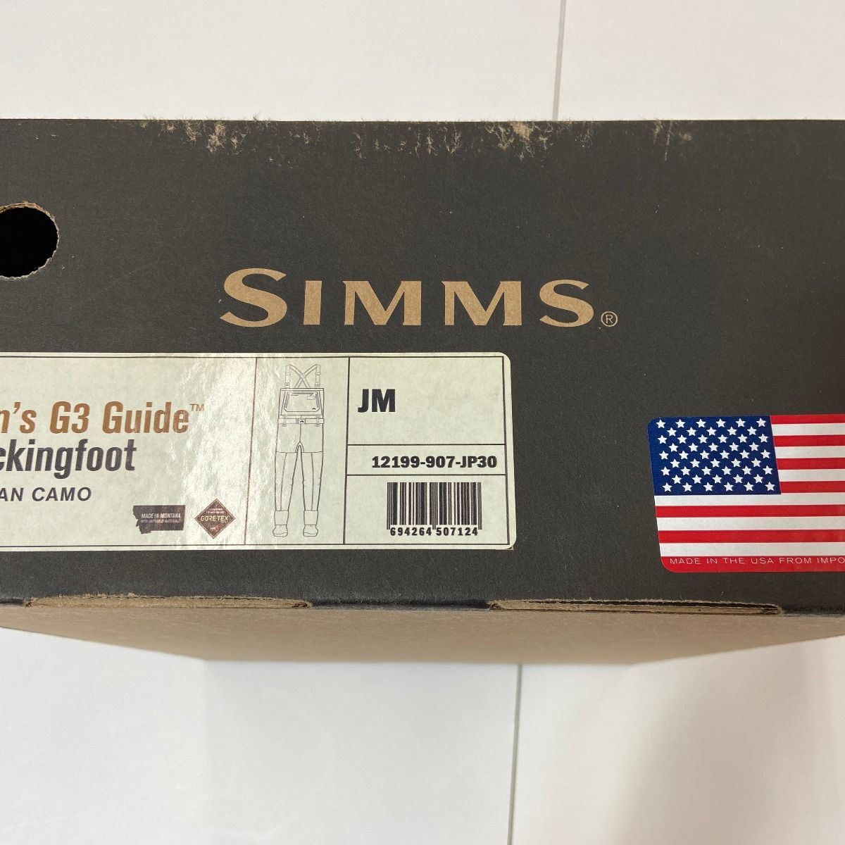 ΨΨSIMMS ウェーダ G3ガイドストッキングフット ＪＭサイズ ライ