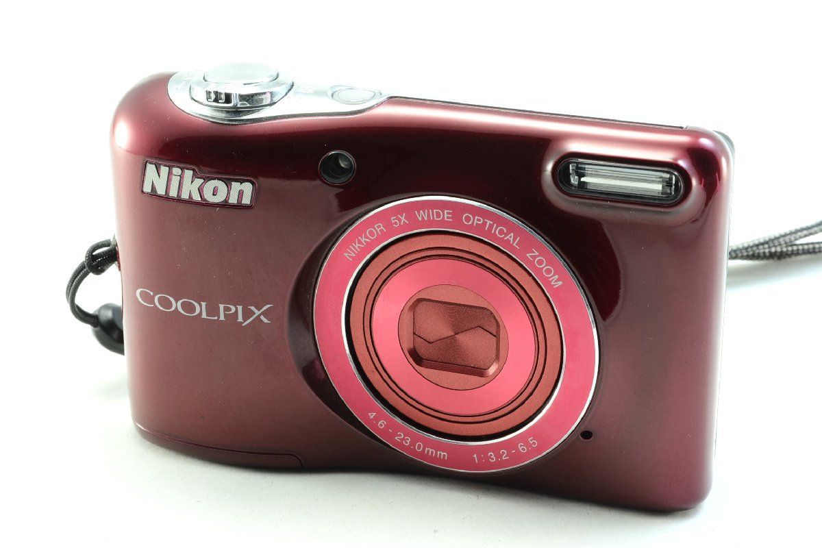 良品】Nikon COOLPIX L30 レッド - メルカリ