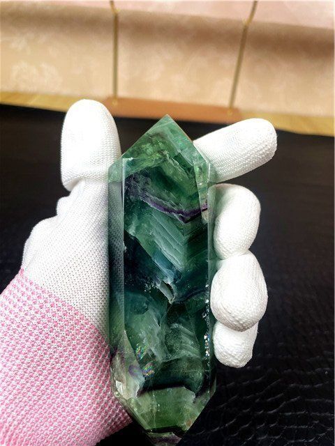 ♡ご確認用♡ハーキマーダイヤモンド　フローライト　天然石 AAA級天然ハーキマーダイヤモンドフローライト(蛍石)六角柱