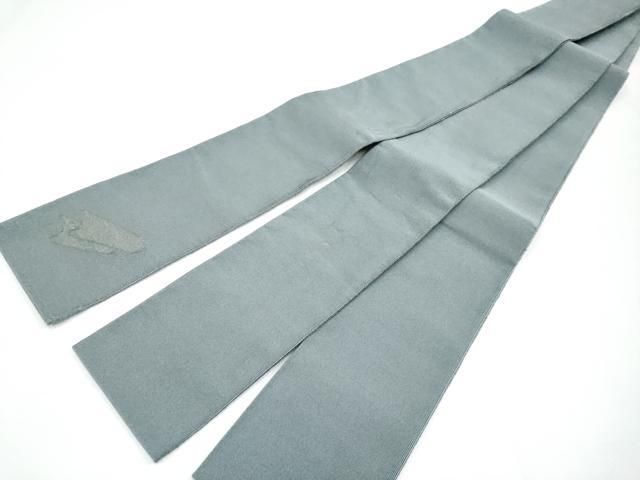 平和屋本店□極上 男性 爪掻き本綴れ 角帯 作家物 ワンポイント 色無地