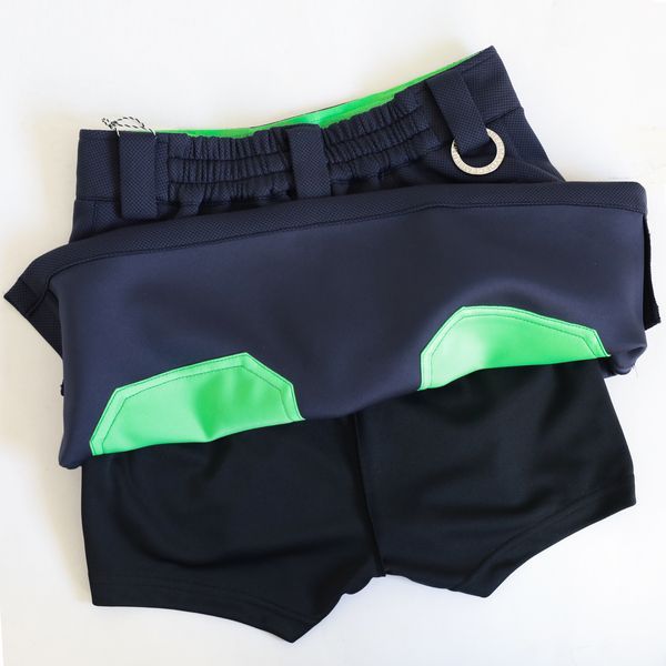 ディセンバーメイ ゴルフ スカート レディース ダンボールニット ミニ