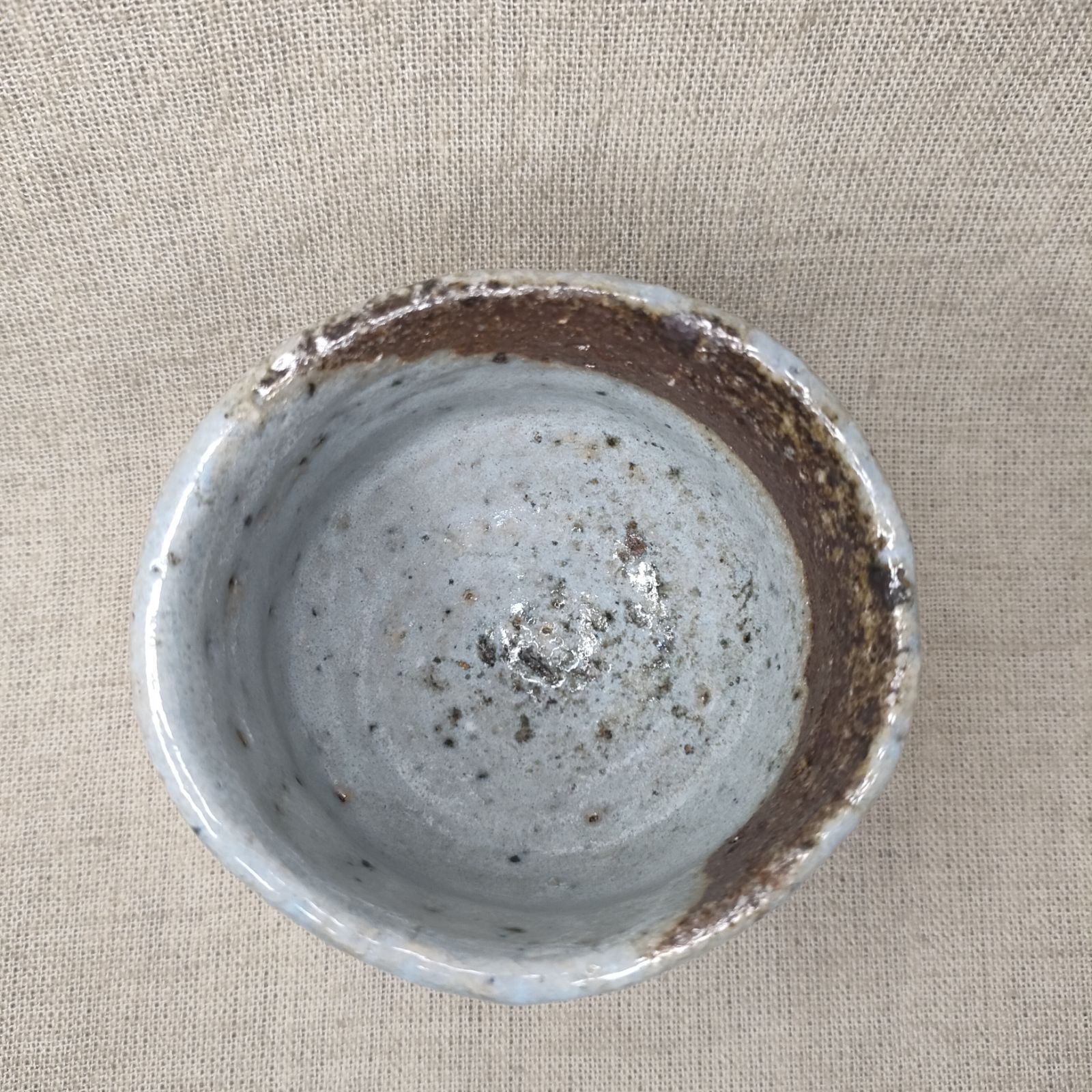 欠け目 楕円ぐい呑