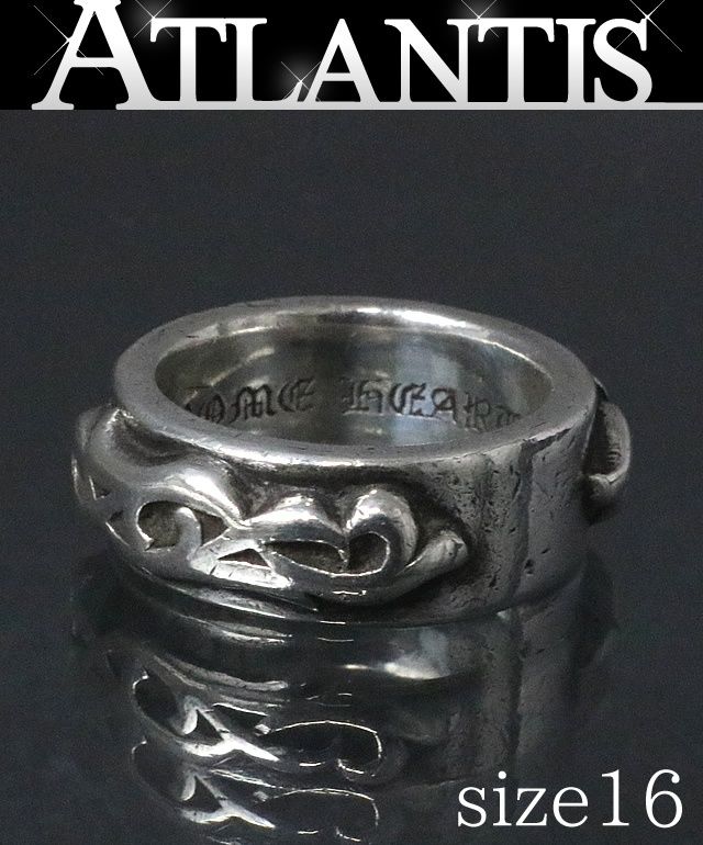 CHROME HEARTS クロムハーツ ダブルナローヴァインバンドリング CHROME