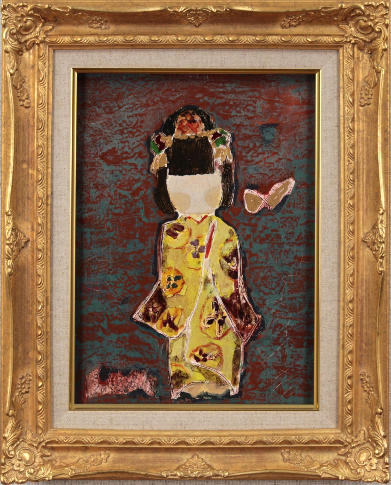 ベル串田『蝶の詩』油彩画【真作保証】 絵画 ベル串田『蝶の詩』油彩画【真作保証】 絵画 - メルカリ