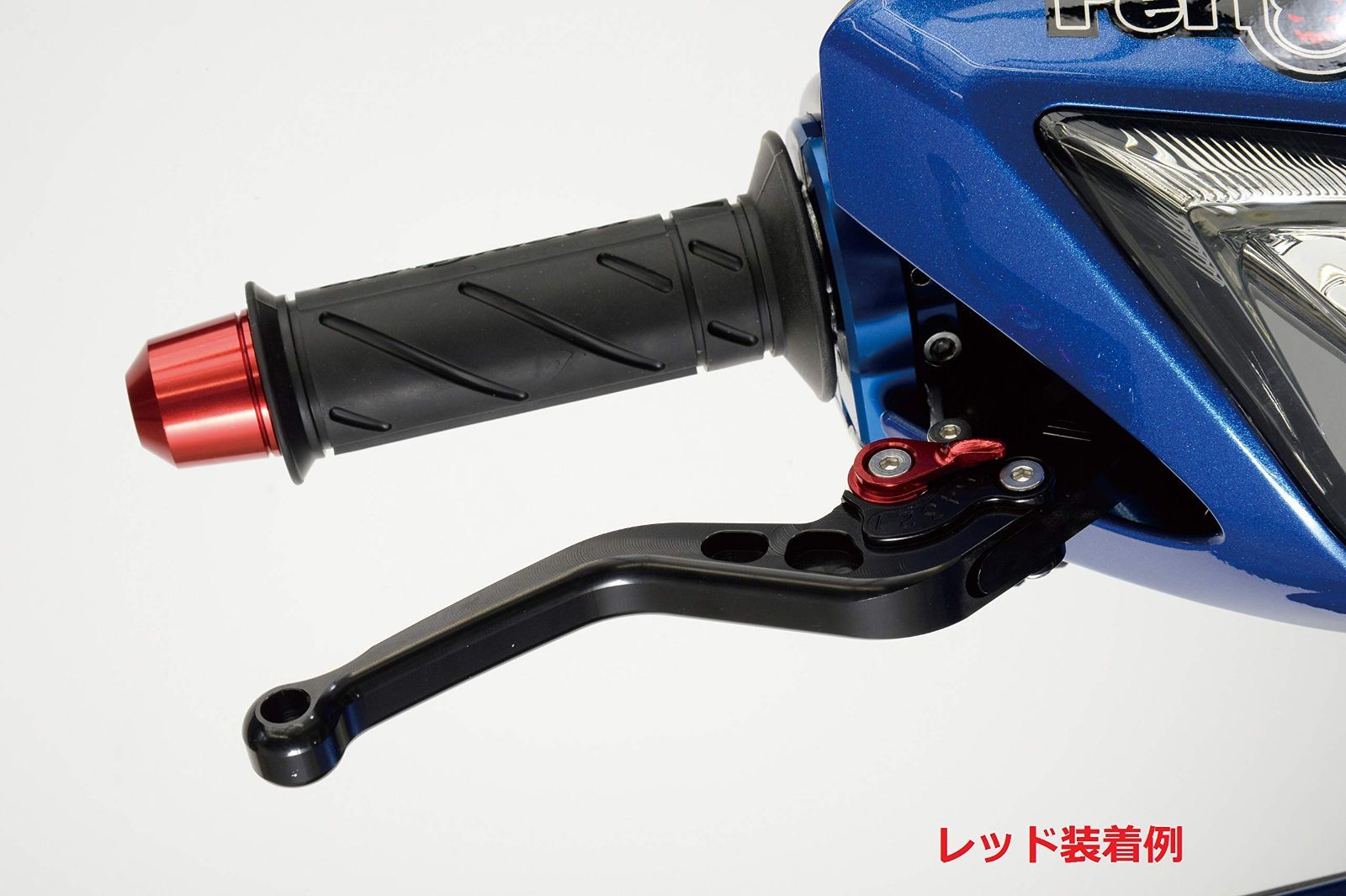 POSH Faith ポッシュフェイス 033969-02-10 ウルトラヘビーバーエンド タイプ2 レッド M12 スズキ用 ポッシュフェイス POSH Faith ウルトラヘビーバーエンド タイプ2