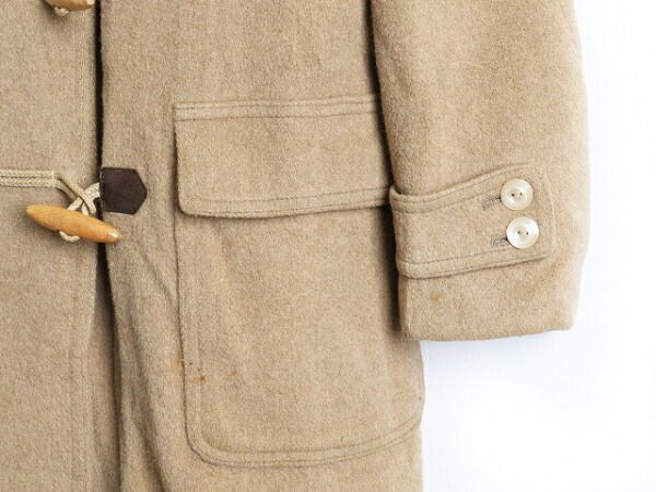 70s 西ドイツ製 ユーロ ビンテージ □ チェック ライナー 脱着 フード  