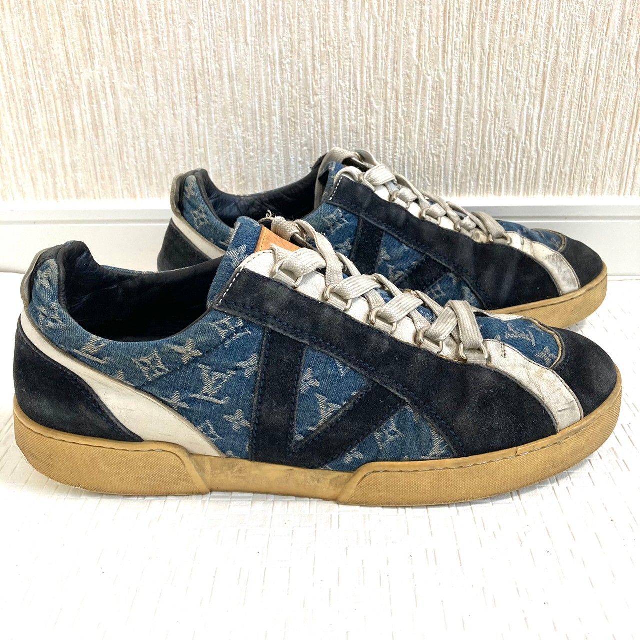 LOUISVUITTON】 ルイヴィトン BA1006 スニーカー シューズ 靴 高級