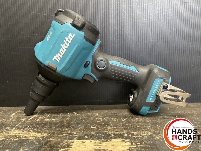 ● 品 makita マキタ AS180DZ 充電式エアダスタ 18V用 最大風量 1.1m3 min ノズル ホース等 ケース付 バッテリー別売