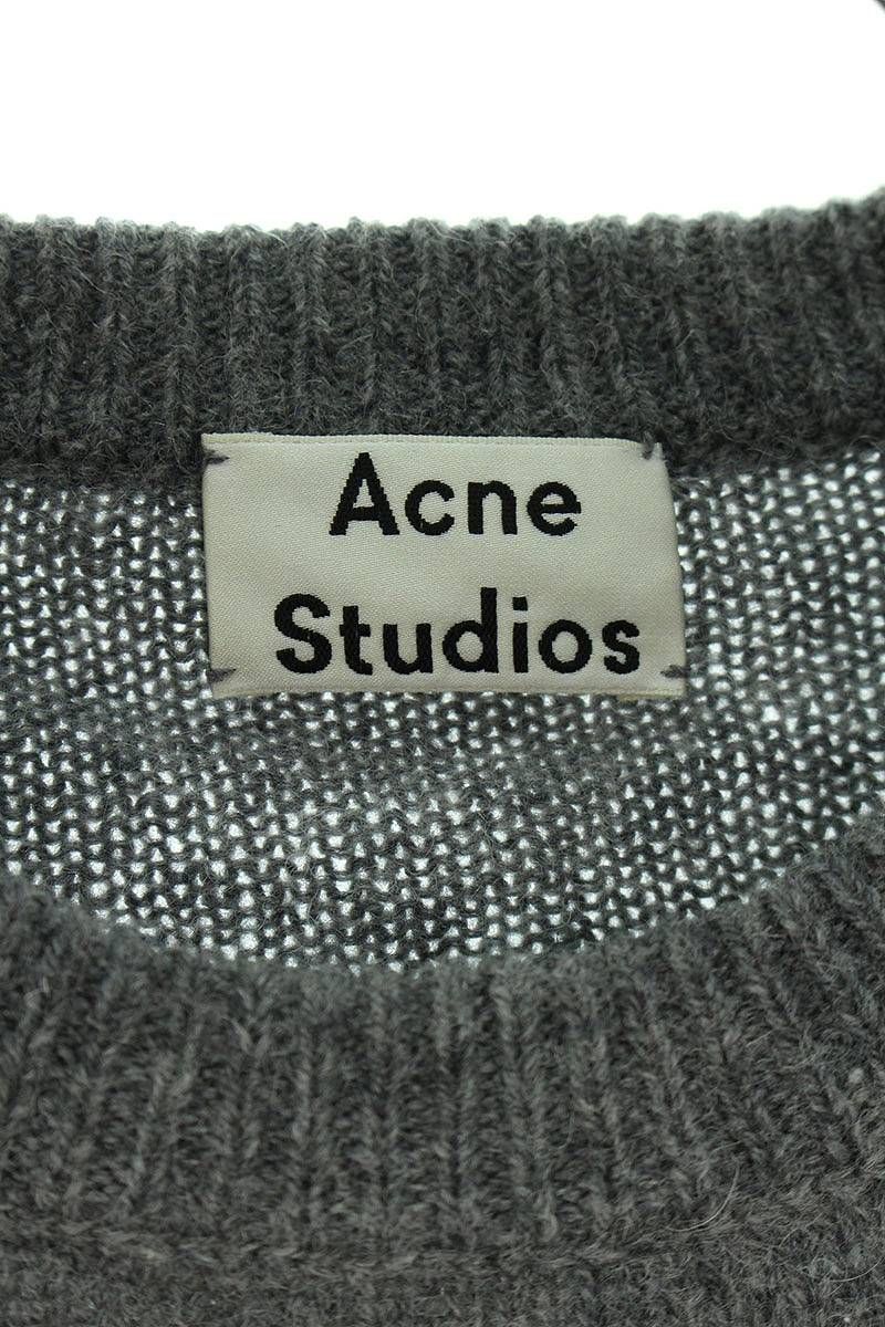 【美品】Acne Studios KAI REVERSE PAW16 ニット 美品】Acne Studios KAI REVERSE PAW16 ニット - メルカリ