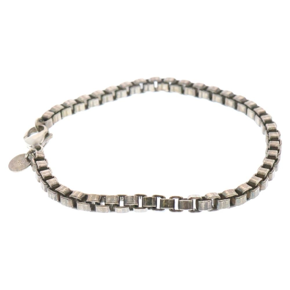 Tiffany & Co. シルバーチェーンブレスレット　ベネチアン TIFFANY&Co. ティファニー Tiffany ブレスレット メンズ