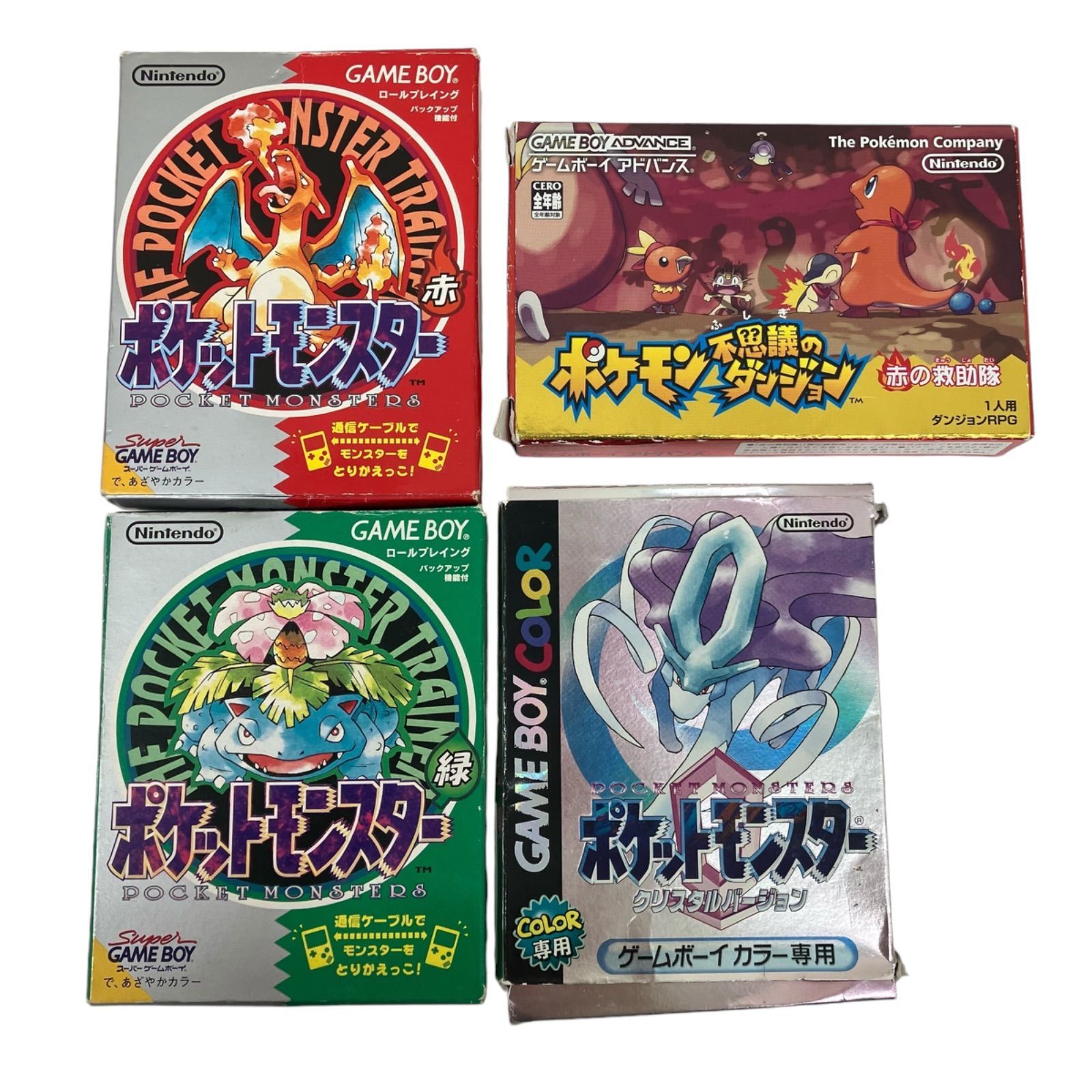 現状品☆ゲームボーイ ポケモンソフトまとめ 4点 - メルカリ