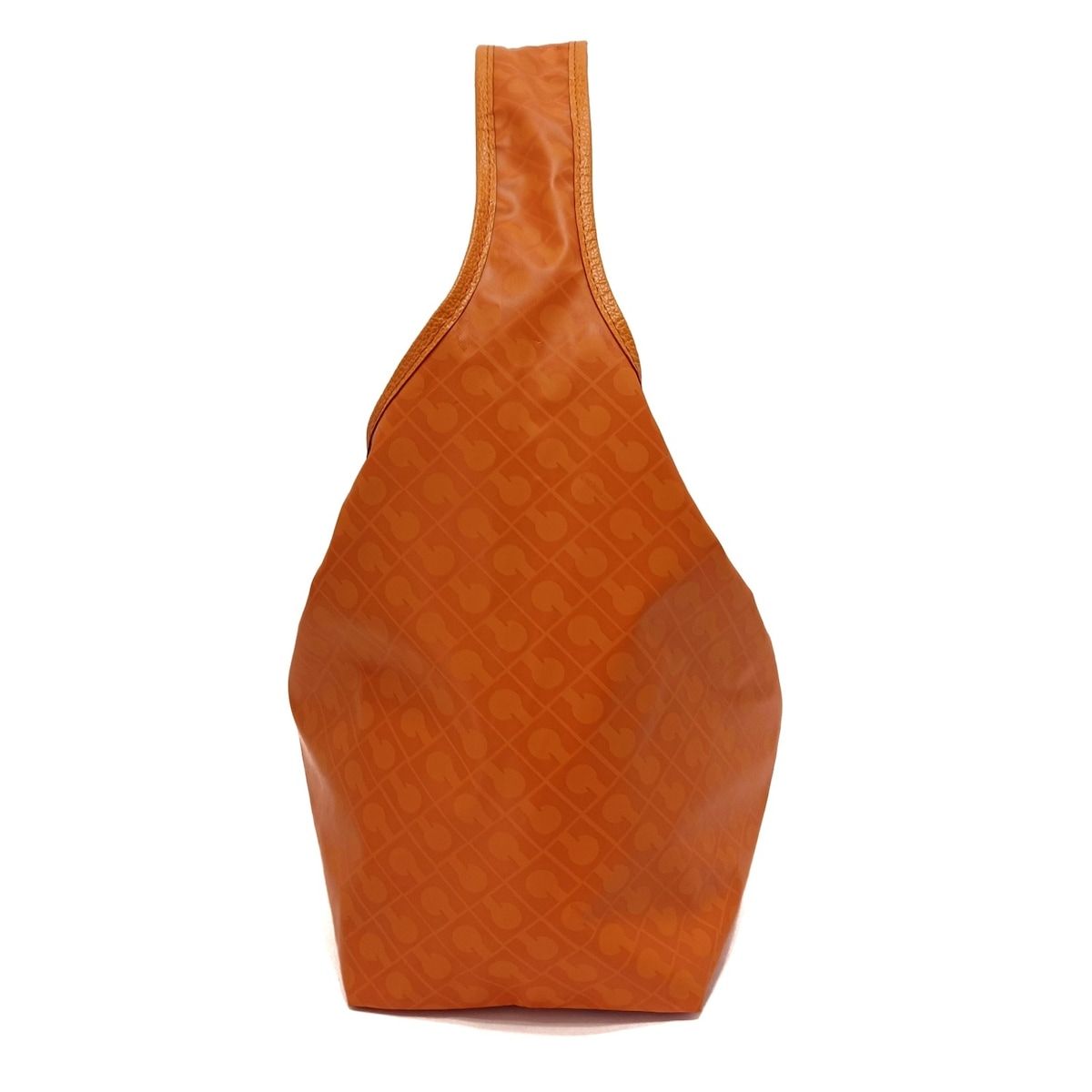 ゲラルディーニ、ベージュとオレンジのハンドバッグ GHERARDINI(ゲラルディーニ) ハンドバッグ美品 - オレンジ