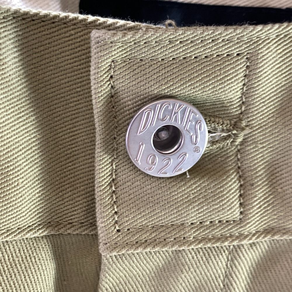 04w4960▽ Dickies × MATIN AVENIR ワークパンツリーフ 244M40MA01ベージュ ディッキーズｘマタンアヴニール チノパン Lサイズ 八王子店