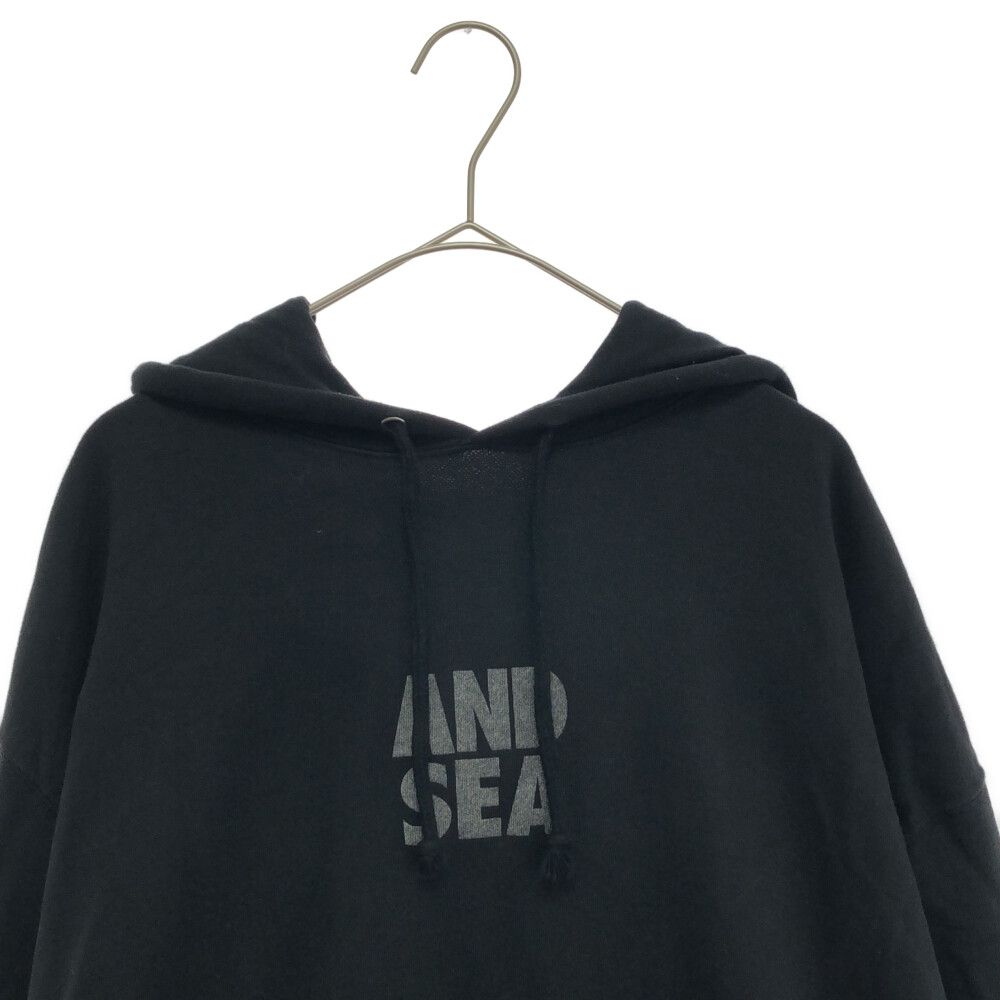 WIND AND SEA (ウィンダンシー) ×SNKRDUNK HOODIE スニーカーダンク コラボ フーディ プルオーバーパーカー ブラック  WDS-SNKR-2-03 - メルカリ