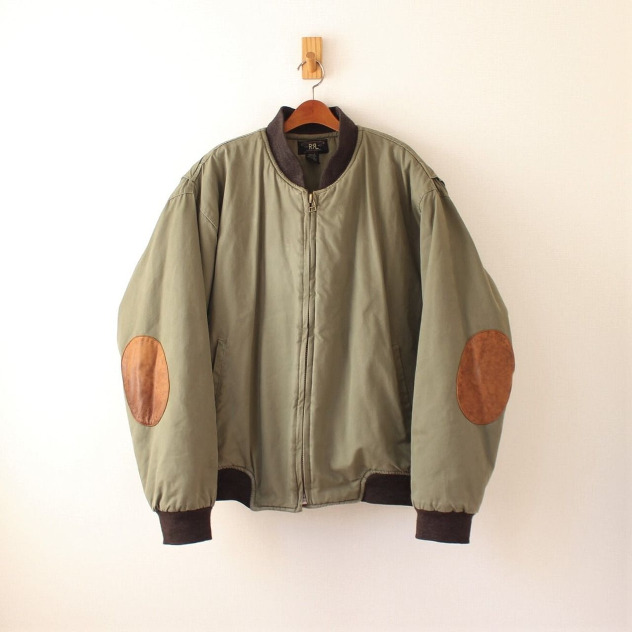 RRL ダブルアールエル スエードブルゾン 三ツ星タグ 1990'S