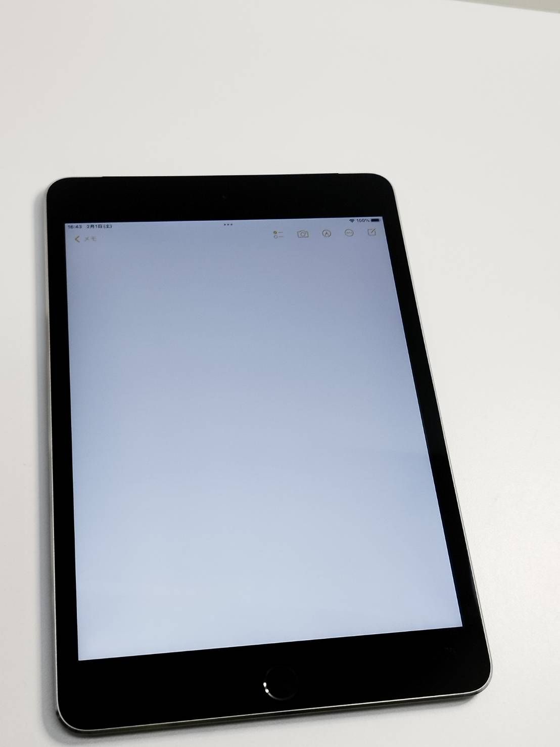 【SIMフリー】iPad mini 4/128GB/A1550〈NK762J/A〉 iPad mini SIMフリー mini4 Wi-Fi+Cellular 128GB A1550 MK762J/A 7.9
