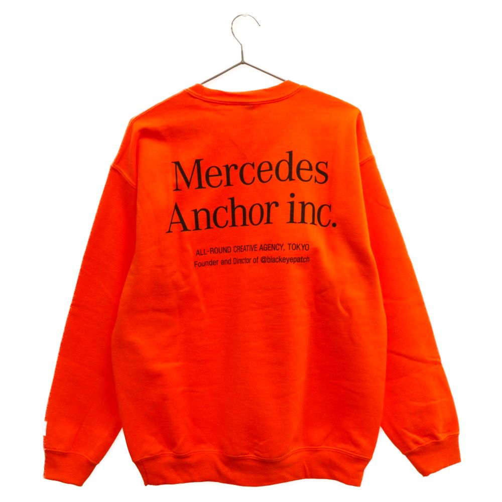 Mercedes Anchor Inc. (メルセデスアンカーインク) Crew Sweat ロゴ