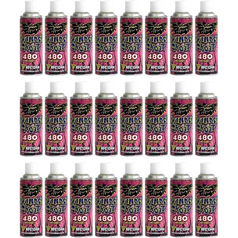 定番人気，大得価 東洋化学商会 ガスガン用ガス サンダーシュート HFC134aガス 480g 24本セット その他