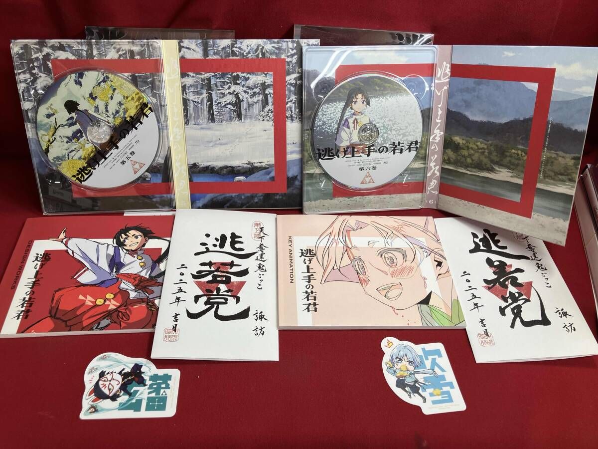 全6巻セット]逃げ上手の若君 1~6(完全生産限定版)(Blu-ray Disc