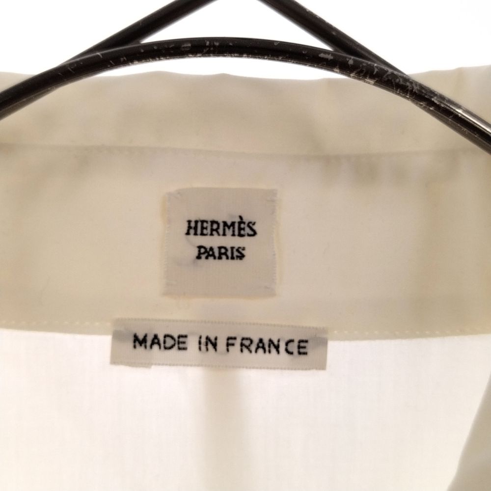 HERMES (エルメス) ドローコード オーバーサイズ シャツ 半袖