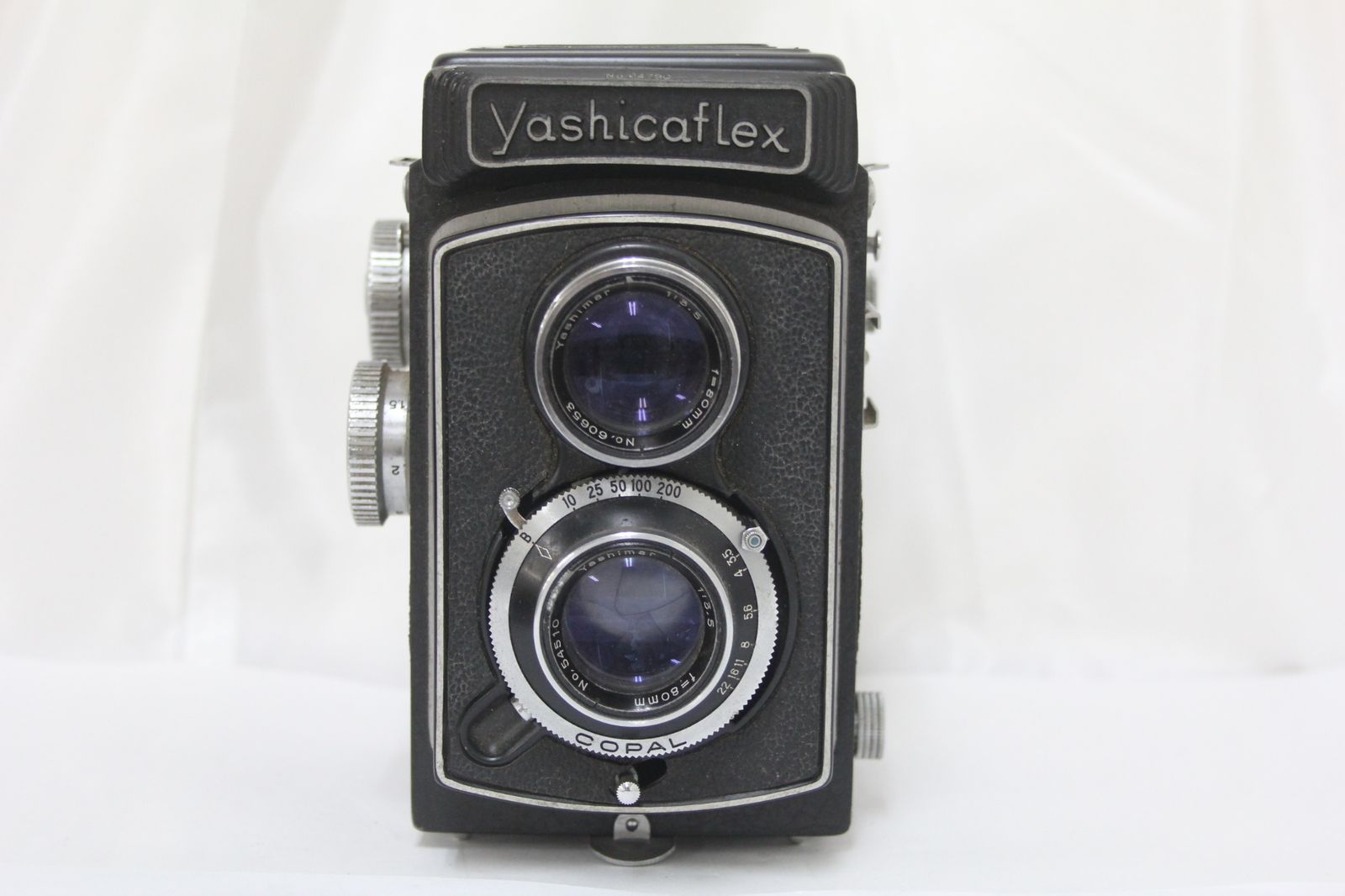 訳あり品】 ヤシカ Yashicaflex Yashimar 80mm F3.5 二眼カメラ v6180