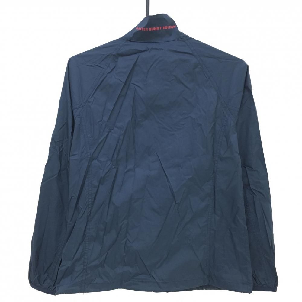 超美品】マスターバニー ナイロンジャケット ネイビー ロゴレッド 薄手