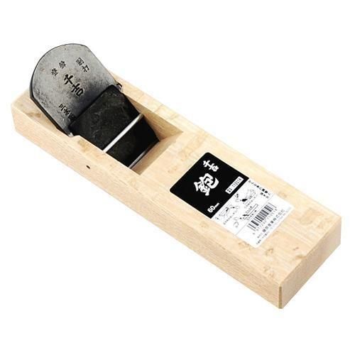 藤原産業 千吉 台付鉋 60MM かんな カンナ 鉋 大工 建築 内装 リフォーム DIY 木材表面 削り 加工作業 刃研ぎ直しのし易い鋼付きの鉋