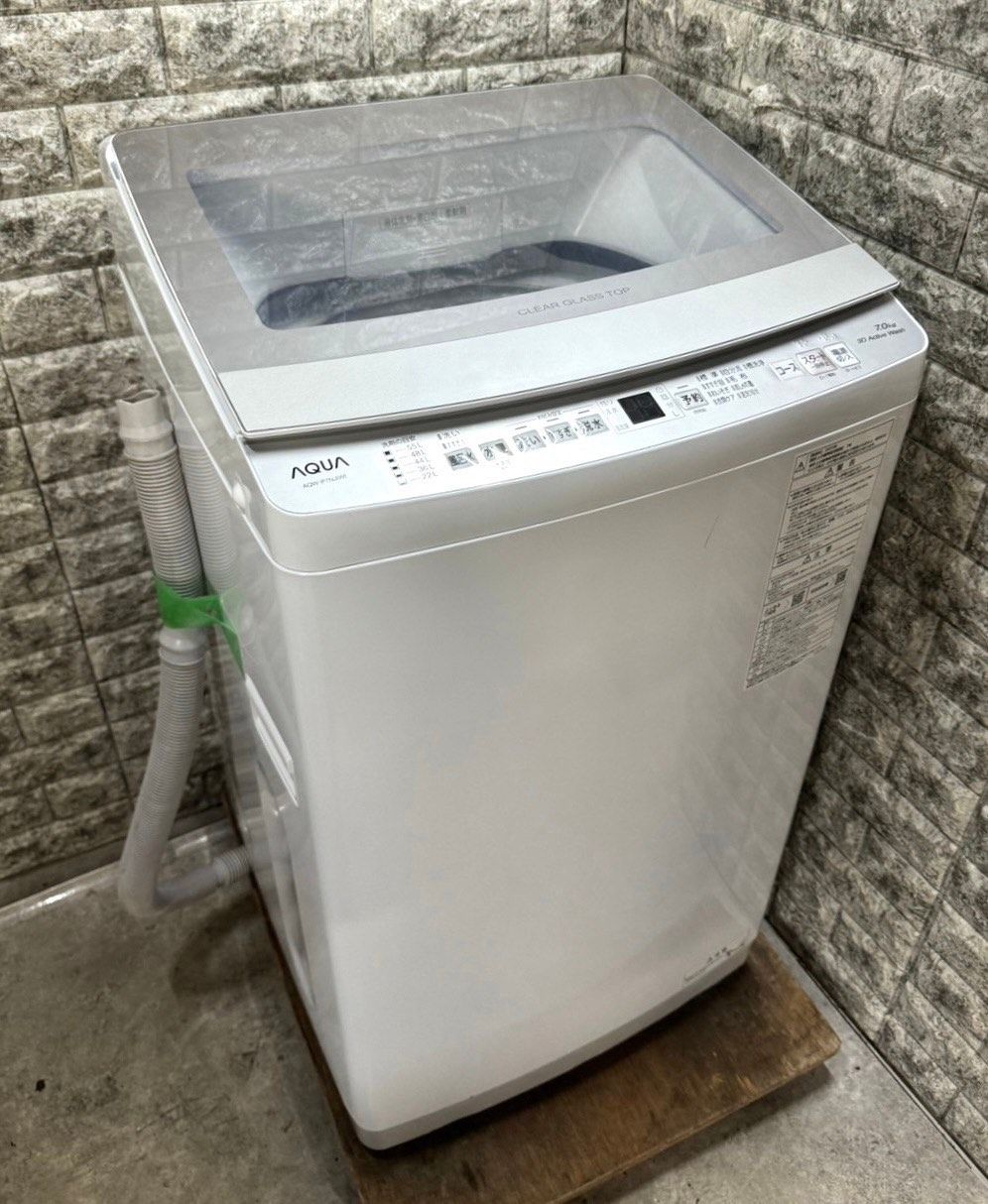 高年式】大阪送料無料☆3か月保障付き☆洗濯機☆2023年☆アクア☆7kg